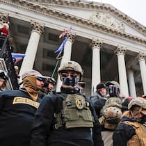 Ein Schweizer mittendrin in der Jagd auf die Kapitol-Stürmer Sturm auf das Kapitol in Washington, 6. Januar 2021