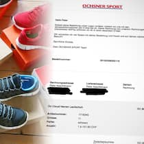 Die Ochsner-Tour Laufschuhe und E-Mailverkehr mit Ochsner Sport