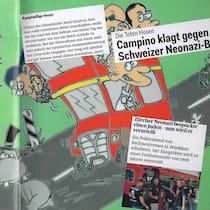 «Als ich davon hörte, hat sich mir der Magen umgedreht» CD-Booklet der Neonazi-Band «Amok»