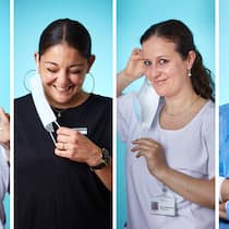 Die Gesichter der Impfmaschine Sie arbeiten in den Impfzentren