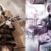 Das tragische Ende einer 45-jährigen Freundschaft Illustration zweier bester Freundinnen