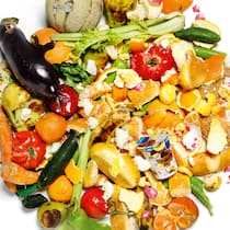 Essen retten, Steuern sparen Ein Haufen Lebensmittel
