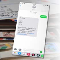 Angebot gilt nur für A-Post SMS-Code für Briefmarke