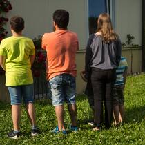 Zum Glück war da ein guter Mensch Luisa Mendes* mit ihrer Familie