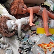 Risiko ist grösser als gedacht Kindergarten in Geisterstadt der Nähe von Tschernobyl im Jahr 2006