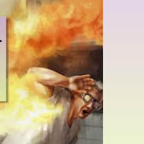 Der Mann mit dem Fischhautrücken Collage für den Bebobachter Fall Podcast: Brandopfer kämpft um sein Recht «Ich habe mich selber mit dem Schlauch gelöscht» Ein Arbeiter des Rheinmetall-Konzerns wird bei einer Explosion lebensgefährlich verletzt und klagt gegen seinen Arbeitgeb…