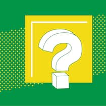 Arbeitslos mit über 60 – was soll ich tun? Fragezeichen vor grün-gelbem Hintergrund - Ich habe geerbt, Schulden waren mir keine bekannt. Doch nun kommen Rückforderungen, und vom Geld ist nichts mehr übrig. Kann das sein