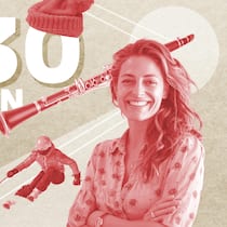 «Mein Lohn steigt automatisch, je länger ich im Beruf arbeite» Frau mit Klarinette und Velo - Céline Sutter bezeichnet sich als Supersparerin und investiert jeden Monat über 3000 Franken. Für die Beobachter-Serie legt sie ihr Budget offen