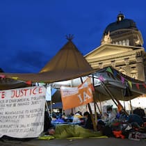 «Nur wer aufsteht, kann gewinnen» Nach 47 Stunden wurde geräumt: Klimaaktivisten besetzen den Bundesplatz, September 2020