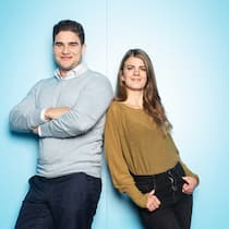 «Ich bin es leid, gegen die ältere Generation ausgespielt zu werden» Jungfreisinnigen-Präsident Matthias Müller und JuSo-Präsidentin Ronja Jansen