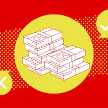 Rechnung nicht bezahlt? Dieses Tool zeigt, was Sie schulden Ein Bündel mit Geldscheinen befindet sich vor einem roten Hintergrund - Finden Sie mit dem Beobachter-Format «Be-O-Mat» mit wenigen Klicks heraus, was für Ihren spezifischen Fall gilt, indem Sie wenige Fragen zu Ihrer Situation beantworten.