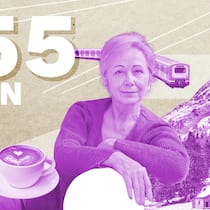 «Ich hätte gerne einen Batzen auf der Seite» Illustration Collage Abrechnung, Folge 50: Rentnerin