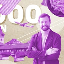 «Pro Monat landen 36’000 Franken auf dem Konto» Illustration Collage Abrechnung, Folge 60: Geschäftsführer