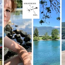 Das Land der tausend Tümpel Schnappschüsse von Autorin Jasmine Helbling auf dem Weg von Solothurn nach Biel