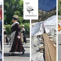 Von Herrgottstag und Teufelsbrücke Szenen eines Trips von Visp nach Einsiedeln