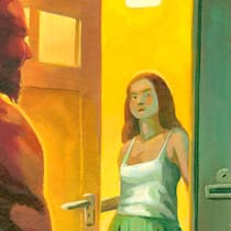 Plötzlich waren Fremde an der Tür Plötzlich stand ein fremder Mann vor der Wohnungstür