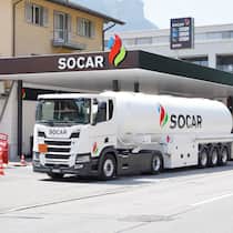 Arbeiten zum Hungerlohn Socar-Tankstelle in Meiringen BE