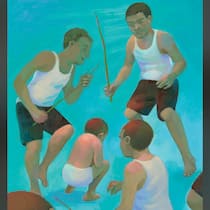 Ex-Heimkind stösst auf brisante Akten: Wo ist sein Geld? Illustration: Heimkind wird von anderen Kindern misshandelt