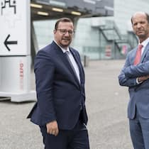 Die diskrete Macht der Anwaltslobby Nationalrat Philipp Matthias Bregy, CVP-VS, links, und Staenderat Beat Rieder, CVP-VS, an der Sommersession der Eidgenoessischen Raete.