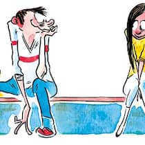 «Willst du mit mir gehen?» «Willst du mit mir gehen?»