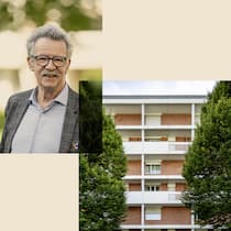 «Weniger bauen drosselt auch die Zuwanderung» Interview Martin Kilias, Präsident des Schweizer Heimatschutzes, Denkmalgeschützte Wohnsiedlung in Embrach.