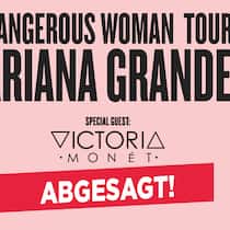 Konzert abgesagt, Geld weg Abgesagt: Ariana Grandes Konzert.