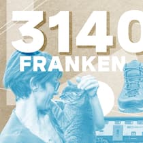 «Meine letzten Ferien sind 21 Jahre her» Illu zeigt Frau mit Katze - Monika Girard kann wegen einer psychischen Erkrankung nicht arbeiten. Für die Beobachter-Serie «Die Abrechnung» legt sie ihr Budget offen und erklärt, worauf sie verzichten muss, weil sie wenig Geld hat