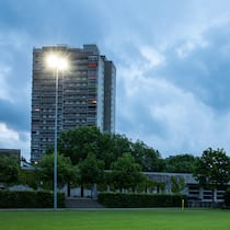 Lämpen um Lampen Sportplatz Murifeld in Bern