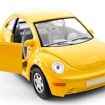 Dank Spenden mehr Lebensqualität Gelbes Auto