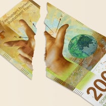 Was tun mit einer beschädigten Banknote? Zerrissene Banknote