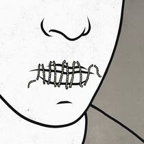 «Es wird nicht bestraft, was man denkt, sondern was man tut» Illustration Zensur