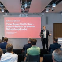 Implantiertes Geld Veranstaltung von Johnson & Johnson
