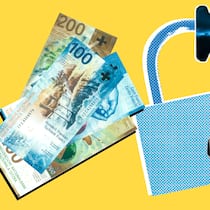 Wann der Vermieter auf Ihre Kaution zugreifen darf Ein Sicherheitsschloss ist am Türgriff einer Mietwohnung angebracht und ein grösserer Frankenbetrag wird daneben angezeigt. Damit ein Mietvertrag abgeschlossen werden kann, müssen Mieterinnen und Mieter der Vermieterschaft eine Mietkaution vorlegen. Das sind die mietrechtlichen Regelungen rund ums Mietzinsdepot in der Schweiz.