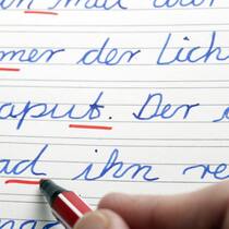 «Mehr Gelassenheit wäre angebracht» Schülerheft mit Test mit vielen Fehlern