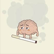 Plötzlich kann ich schneller lesen – was ein Rauchstopp bringt Je mehr und je länger eine Person rauchte, desto geringer war tendenziell ihr Hirnvolumen.