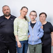«Wie ein Fisch, den man aus dem Wasser gezogen hat» Ukraine-Flüchtling in Olten: Slava Banikov mit seiner Familie