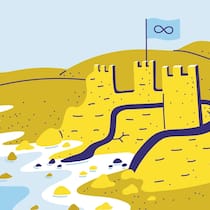Ewige Werte? Leider nein Illustration Glosse Beobachter ewige Werte