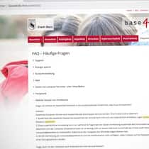 Schulamt publiziert heikle Login-Daten Website von base4kids, der Schulplattform der Stadt Bern