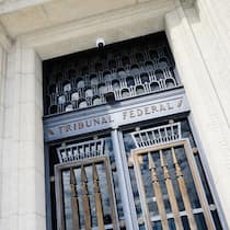 Wir hätten da ein paar Fragen zur höchsten Instanz Bundesgericht Lausanne, Innen und Aussenaufnahmen, 150 Jahre Bundesgericht.