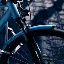 Was bringen smarte Schlösser fürs Zweirad? Ein Fahrrad wurde mit einem digitalen Veloschloss zum Schutz vor Diebstahl abgesichert. Was bringen solche elektronischen Veloschlösser gegenüber handelsüblichen?