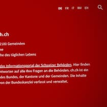 ch.ch – ein Bürgerportal, das viele ausschliesst Die Website von ch.ch gibt es lediglich in fünf Sprachen