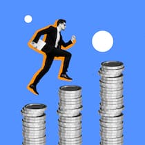 Die Prämien steigen – die Löhne der Krankenkassen-Manager auch Manager steigt über Münzenstapel nach oben; Gesundheitswesen Der unersättliche Appetit der Krankenkassen-Chefs Bei sieben der zehn grössten Krankenkassen verdienen die Chefs mehr als 700’000 Franken pro Jahr.