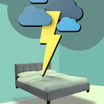 Teure Matratzen bringen schlaflose Nächte Illustration Bett, in dem ein Blitz einschlägt; Haustürgeschäft über 9000 Franken Teure Matratzen bringen schlaflose Nächte Ein Vertreter der Modomo GmbH verspricht massive Rabatte auf Matratzen und Lattenrosten. Und versucht, das Widerrufsrecht der Kundschaft zu beschneiden.
