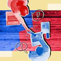 So reagieren Sie auf faule Ausreden im Mitarbeitergespräch Ein Angestellter und eine Vorgesetzte reichen sich beim Mitarbeitergespräch die Hände - Wenn es ums Jahresgespräch geht, steht oftmals auch die Frage bezüglich Lohnerhöhung im Raum. Wie bereitet man sich auf das Mitarbeitergespräch vor und wie kontert man faule Ausreden der Vorgesetzten?