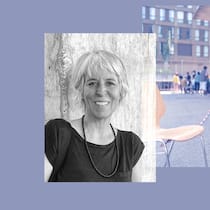 «Der Druck des Migrationsamts ist nicht zu unterschätzen» Bildkollage aus Keystonebild:Beduerftige warten vor die Hallen Manegg auf die Ausgabe von Lebensmitteln, fotografiert am 21. August 2021 in Zuerich. Das Programm "Essen fuer alle" der Pfarrer Sieber Stiftung verteilt jeden Samstag im Manegg Hallen rund 15 Tonnen Lebensmittel an 800 beduerftige Familien. KEYSTONE/Gaetan BallyPorträt von Erika Schilling, Beratungsstelle MIRSAH zum Thema Armut ist kein Verbrechen.