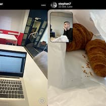 Diese App will das echte Leben – aber birgt auch Risiken Blick auf den Arbeitsplatz und ins Frühstück. Solche Inhalte teilen Jugendliche öffentlich auf BeReal.
