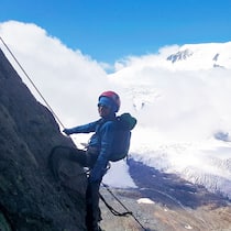 Kleine Helden in der Wand Bergsteigen für Kinder