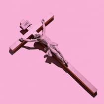 Sie schweigen, die Opfer leiden Jesus am Kreuz in Pink. Sexuelle Übergriffe von katholischen Geistlichen in der Schweiz sind seit über 20 Jahren dokumentiert. Doch die Kirche schützt die Täter und behindert die Aufarbeitung.