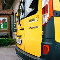 Der Pöstler fährt vorbei – aus Prinzip Postfahrzeug