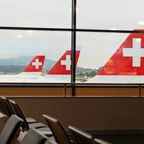 Halten Reisebüros das Geld zurück? Swiss-Flugzeuge am Flughafen Zürich
